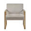 Chaise d'appoint, accoudoirs et pieds en métal (chaise d'appoint)
