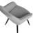 Modern 79" Rectangular Dining Set With 8 Upholstered Arm Chairs-1138584555