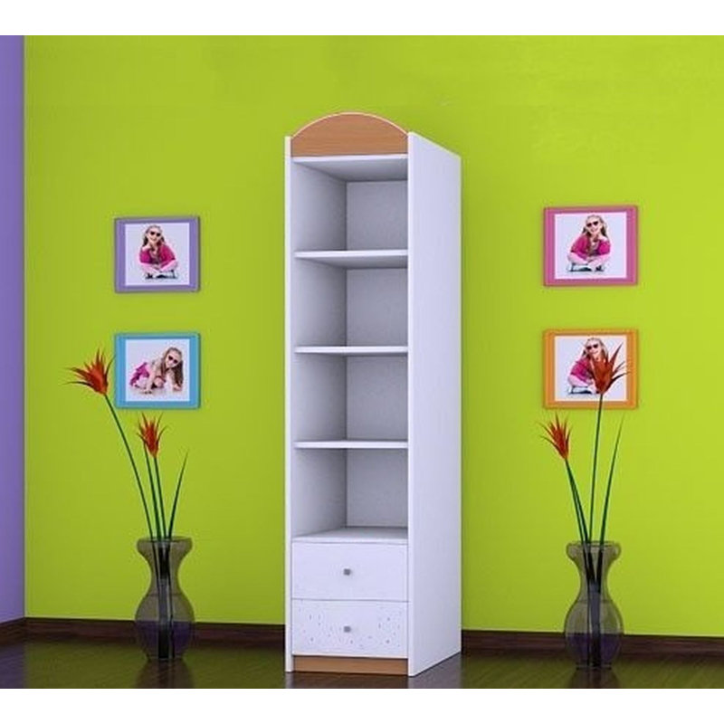 Nowak 1 Door Wardrobe, Brown