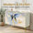 Modern Four-Door Multi-Purpose Storage Cabinet