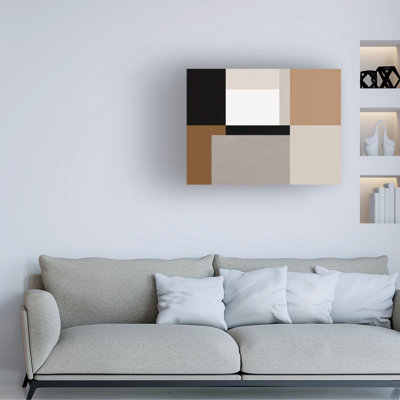 " Neutral Centerpoint II " on Canvas