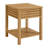 Charnay 20” Square Wood End Table With Drawer And Shelf-1568990972