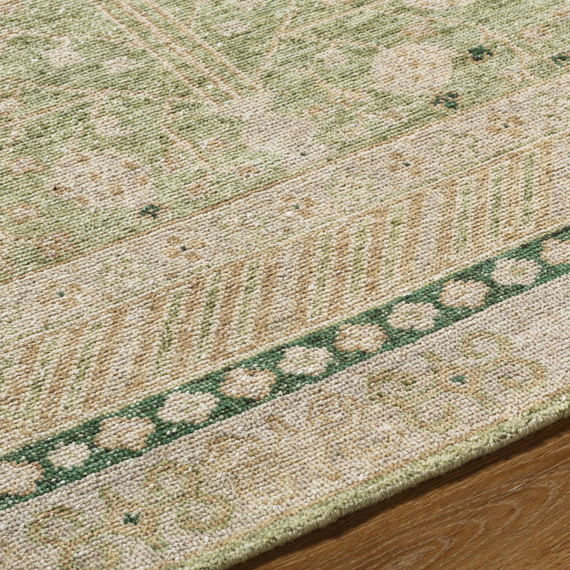 Marisa Hand Knotted Area Rug, Rectangle 2' x 3'