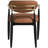 Eligah Vegan Leather Upholstered Dining Arm Chair-6766384-6766386
