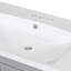 Ensemble de meuble-lavabo simple 30,11 po avec plateau en résine Adalayah-540146738