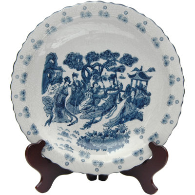 Ladies Porcelain Plate