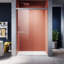 Porte de douche demi-cadre l 46,5-48 "x H 72"-62363981