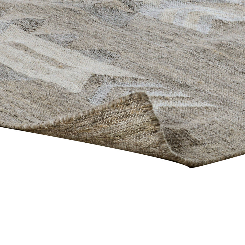 Alepna 9X12 Indoor Outdoor Handwoven Gray Multi Area Rug By Classic Home, Rectangle 8' x 10'