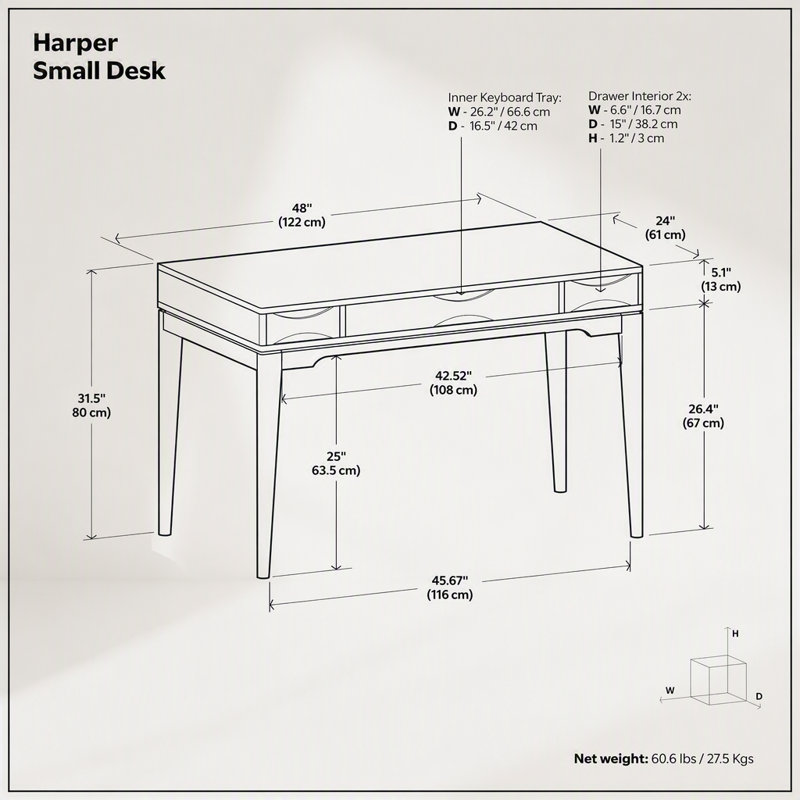 Harper Small Desk