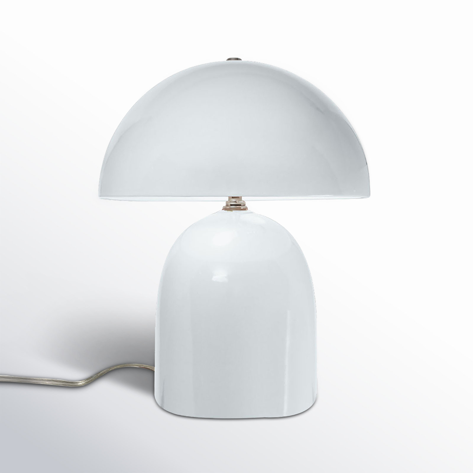 Percy Ceramic Table Lamp, White