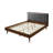 Queen Size Upholstery Platform Bed