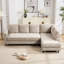 95" Upholstered L Shaped Sofa Modern Sectional-605288885