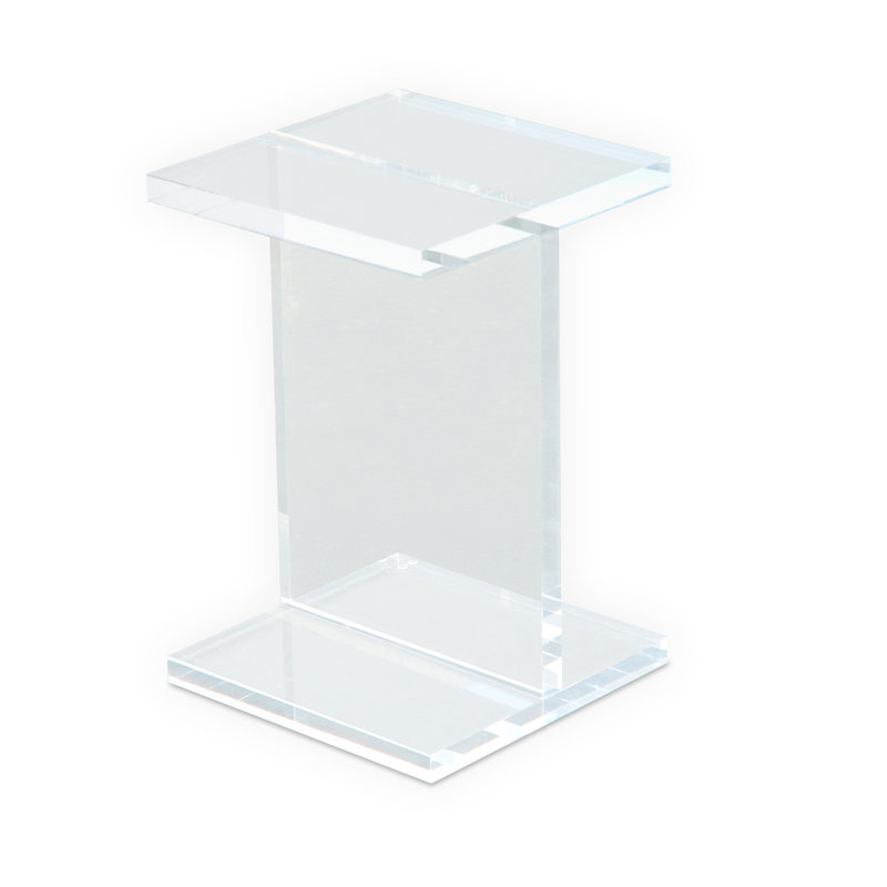 Table en acrylique I-Beam