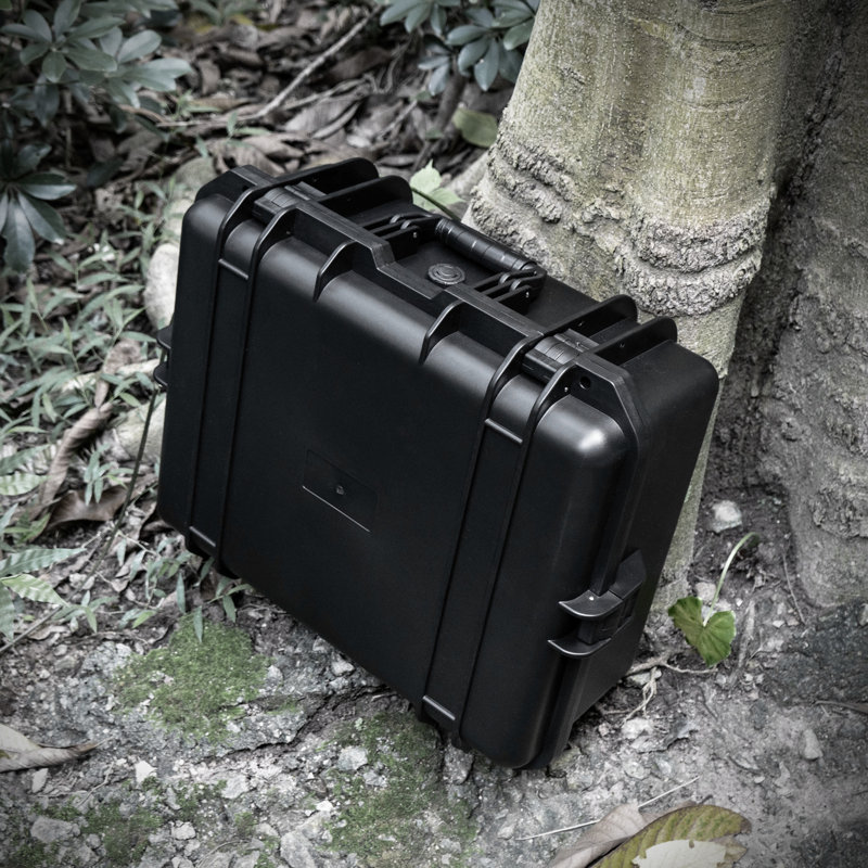 Boîte noire en plastique imperméable et pour équipement avec boîte de construction, pour gadgets électroniques -