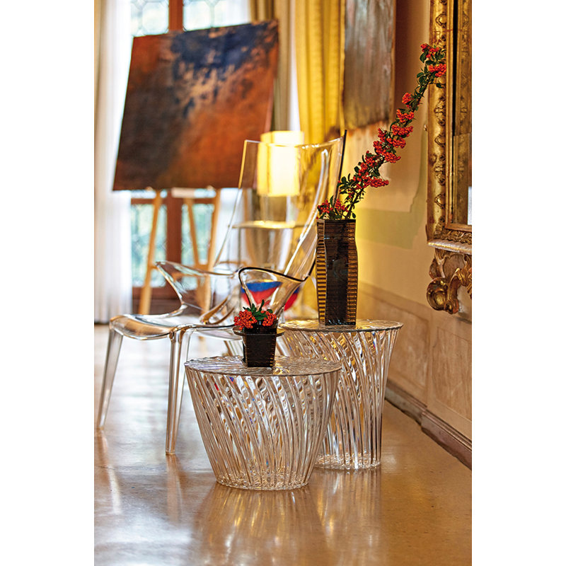Sparkle End Table, Crystal