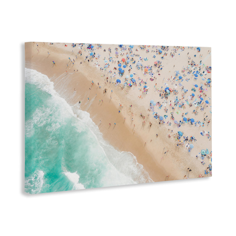 «Busy Beach Summer Bliss», conception par Sissi et Seb, H 24 po x l 36 po