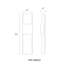 Tribeca 1 - Light LED Flush Mounted Sconce-29994163