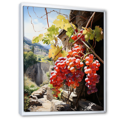 Impression sur toile, "Pink Vineyard"
