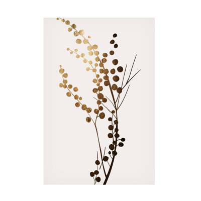Art sur toile Kubistika Golden Brench 1