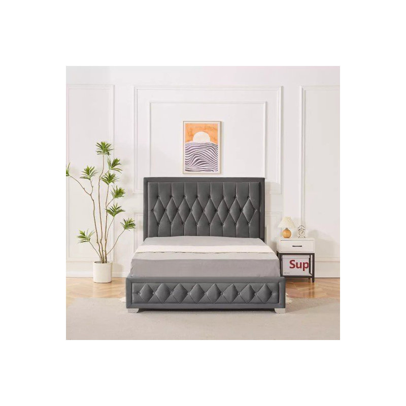 Acerra Ottoman Storage Bed with Mattress