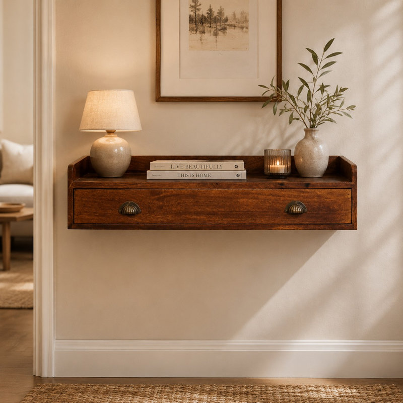 Belmont Wall-mounted Console Shelf