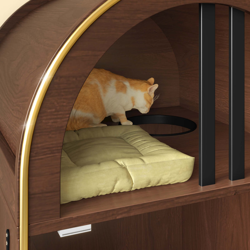 Enceinte de litière pour chat