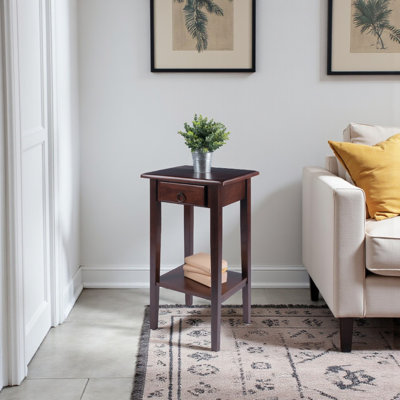 Alaia End Table with Storage by Three Posts