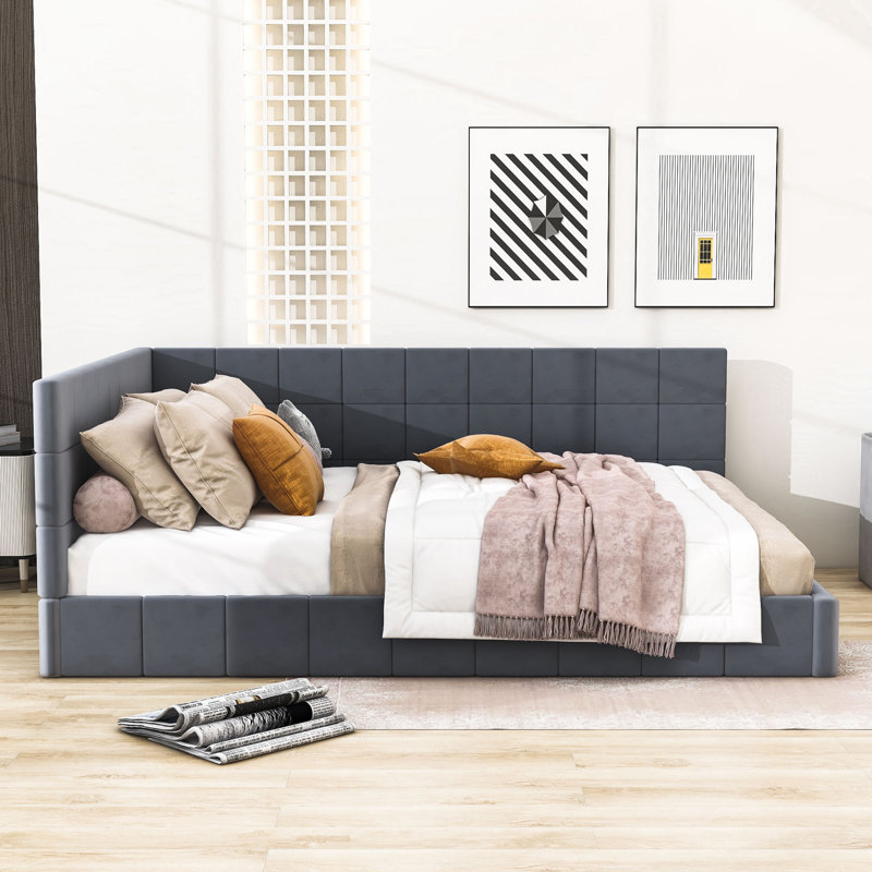 Draupnir Full / Double Daybed, Gray
