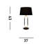 Romona Metal Table Lamp-807177726-807177727