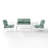Mosier 4 - Person Patio Conversation Set with Cushions-1892067032-1929491824