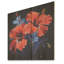 Hibiscus tropical rouge I - Hibiscus sur bois-236921569