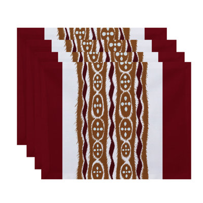 Ensemble de napperons 4 pièces Daeisha