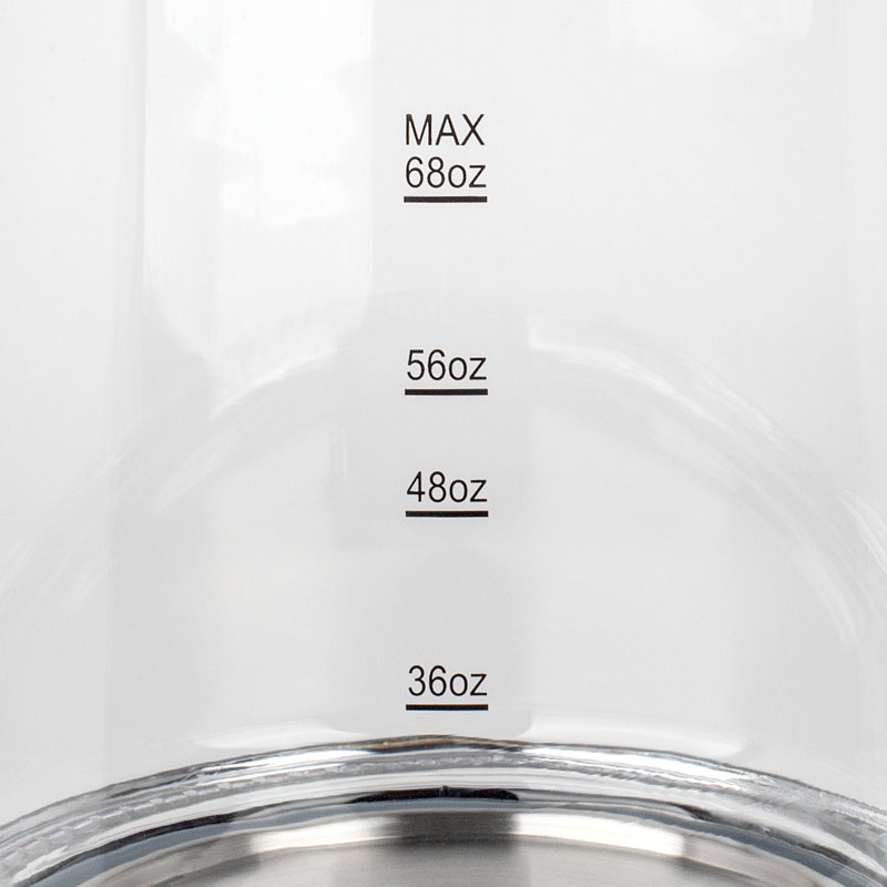 Capresso H20 Glass Select Tea Kettle