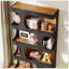 Tablette de rangement en S 71,26 "à 4 niveaux pour salon, bureau, chambre à coucher