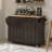 Laronna Solid Wood Top Kitchen Island-1225106257