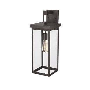 Barkeley Tall Steel Outdoor Wall Sconce