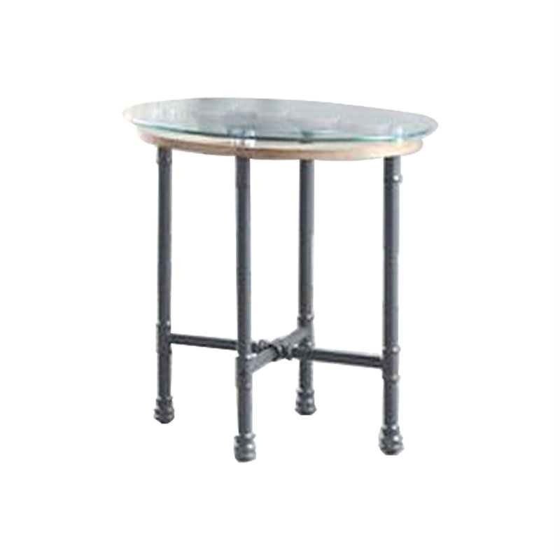 Table de bout en verre Welden