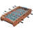 2-in-1 Multi Game Table, 53.5" Foosball Table, Air Hockey Table For Adult And Kids