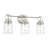 Amiliano Bathroom Bedroom Wall Fixture With Clear Shade-112737954-112737959-112737960
