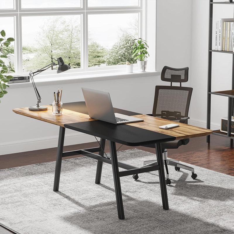 Metal Base Writing Desk