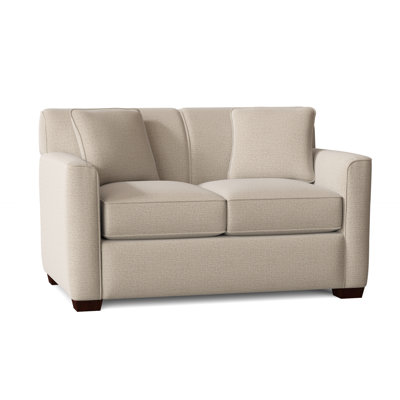 Keaton 60" Square Arm Loveseat with Reversible Cushions by Birch Lane