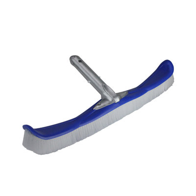 19" Blue Flexible Bristle Brush For Pools