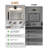24 Inch 5 CCT Dimmable Bathroom Vanity Light, 360° Rotatable LED Bath Bar-86595761-107395602