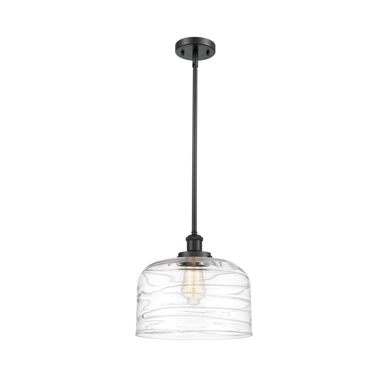 Alyia 1 - Light Single Pendant, Matte Black