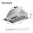 30 in. 400 CFM Convertible Insert Range Hood In Stainless Steel With LED Lights and Gesture Control-123400925