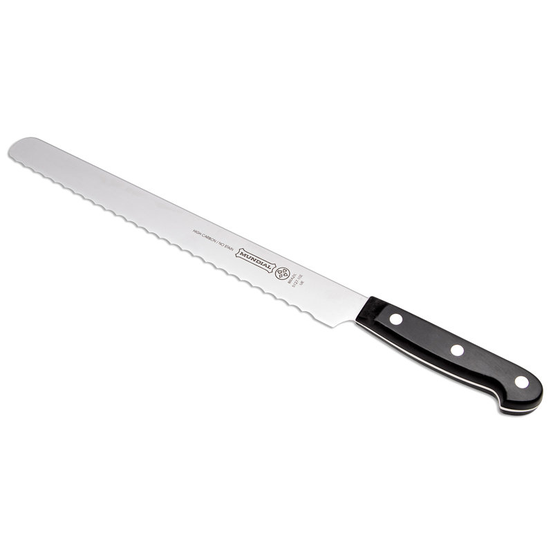 Couteau à tranche 10" avec bordure dentelé mundial 5100 Series