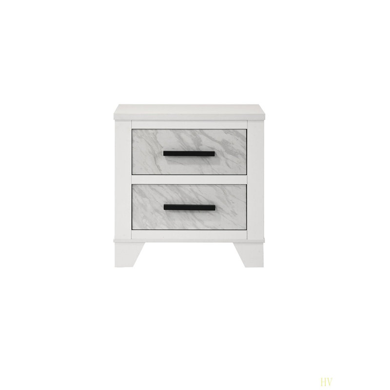 1pièce table de chevet avec poignées de bar et table de chevet