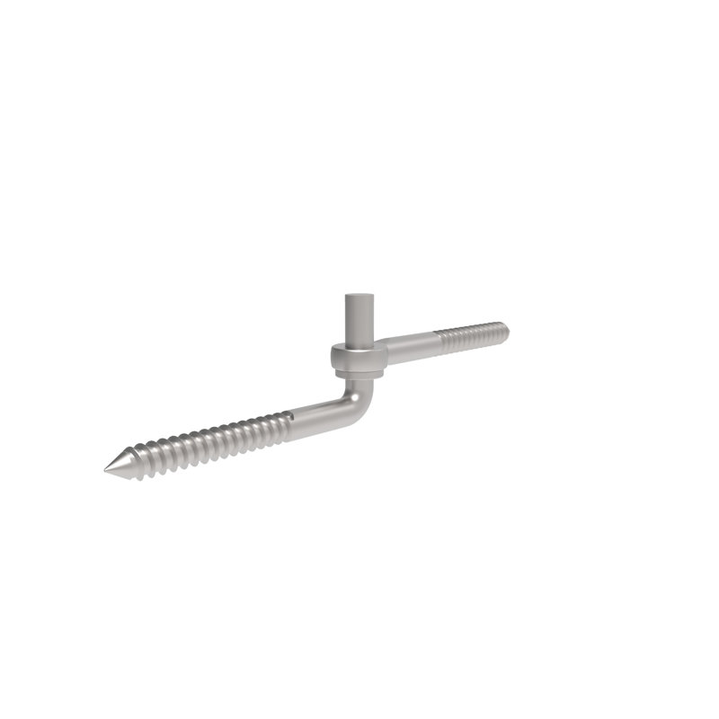 Barrette Outdoor Living 9.312 in x 2.25 in Screw Hook and Eye Hinge