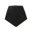 Geometric Outdoor Side Table with Lightweight Concrete Base
