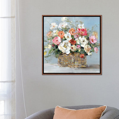 «Flower Market Fresh» par Sally Swatland - impression d'art graphique